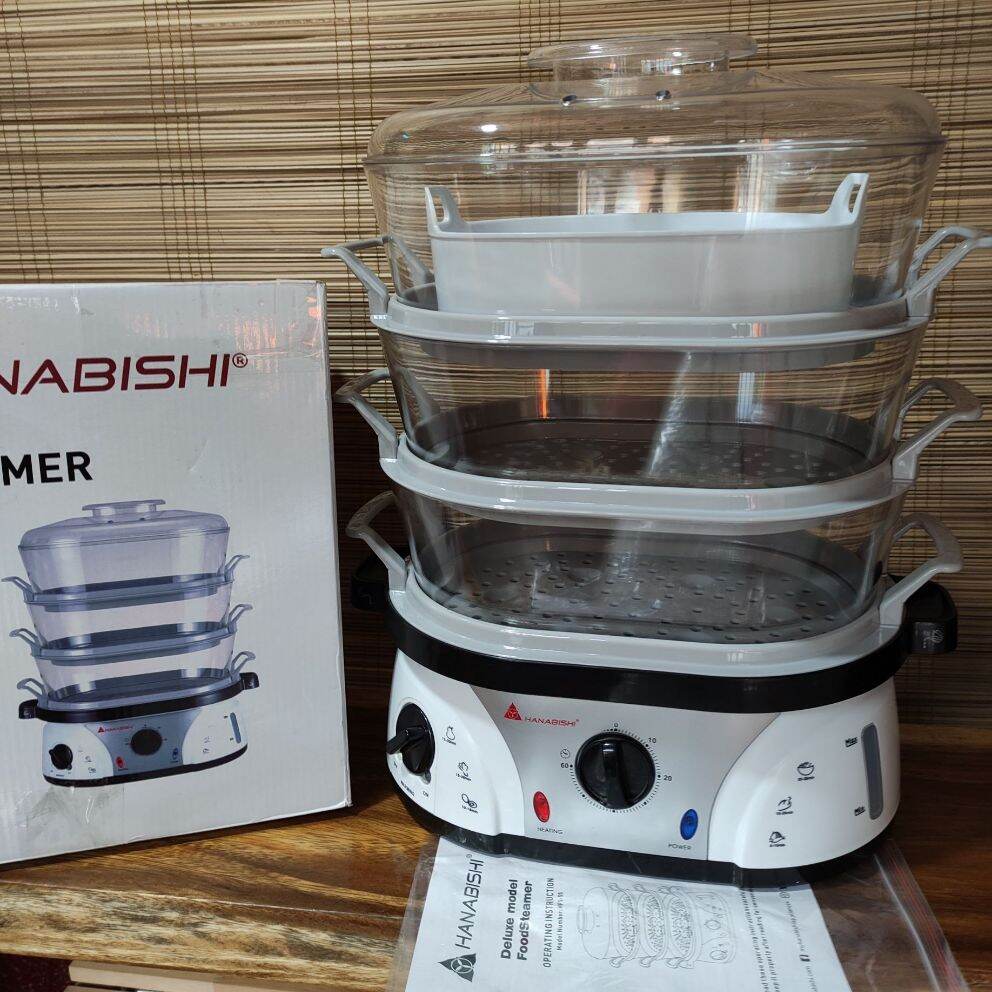 Hanabishi Food Steamer HFS55 Lazada PH