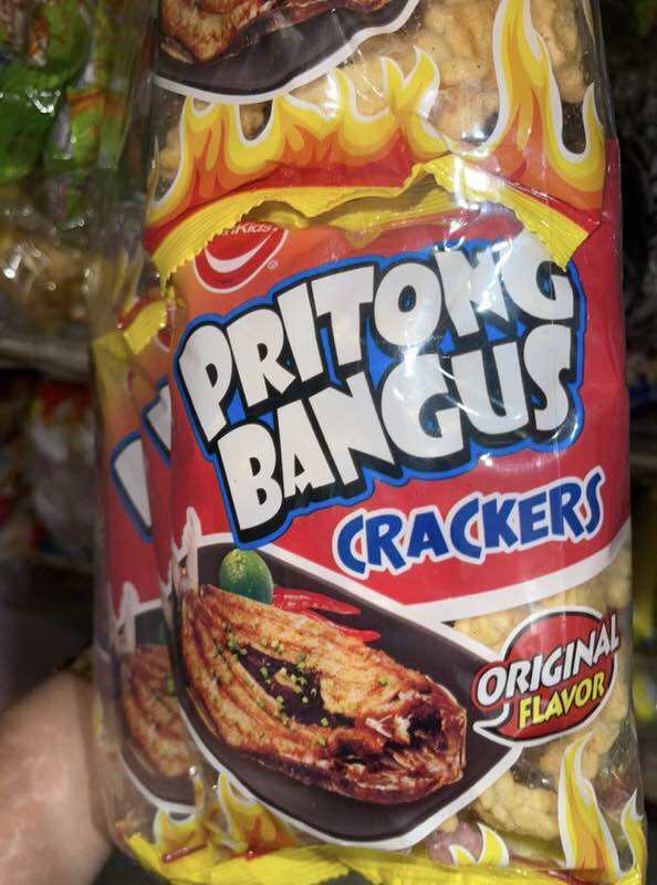 Pritong Bangus crackers with suka 40gx10 | Lazada PH