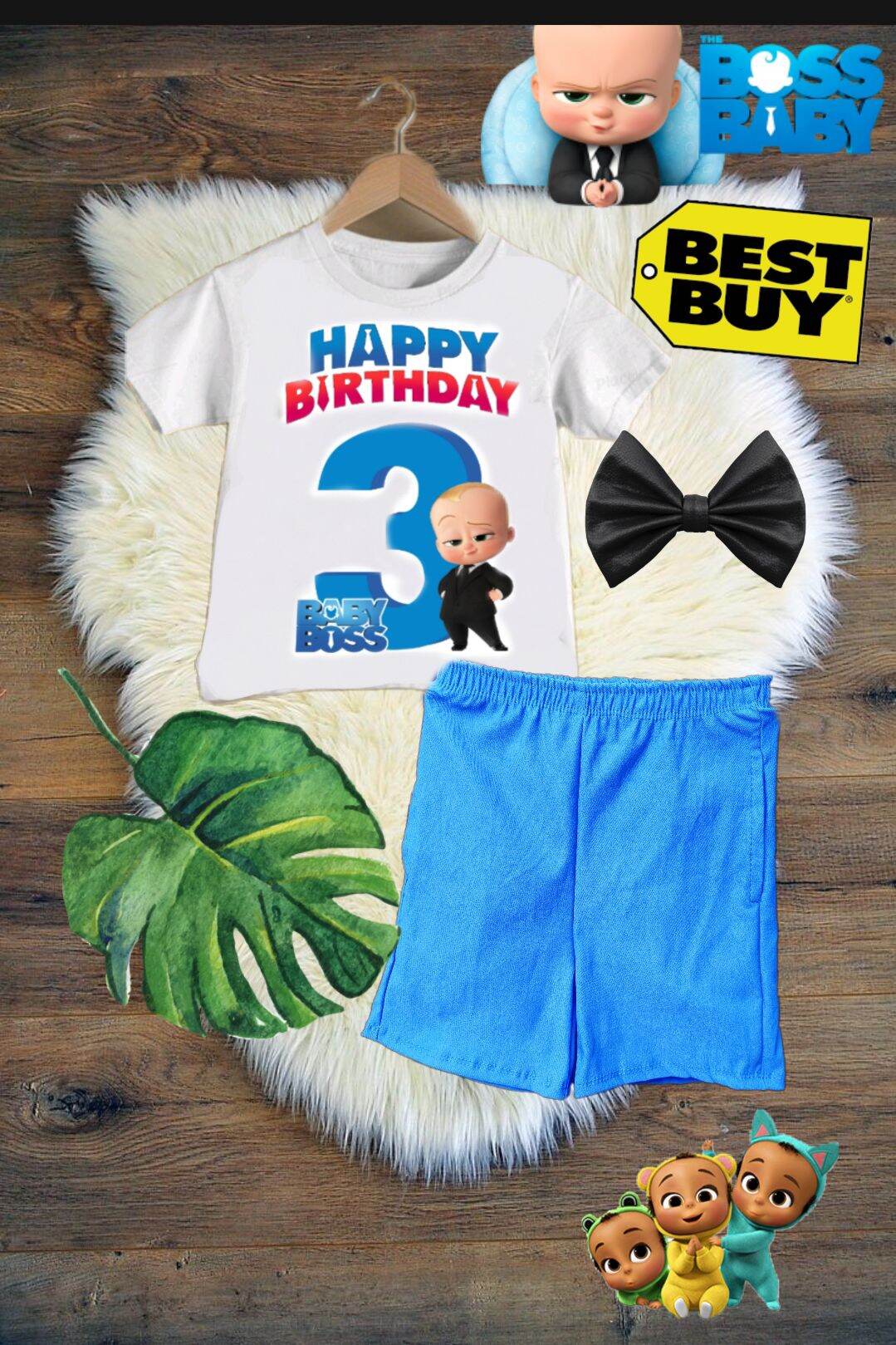 Boss baby hot sale birthday outfits