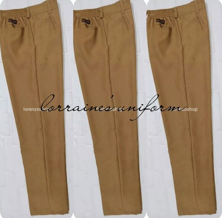 School Uniform Khaki Pants Lazada PH