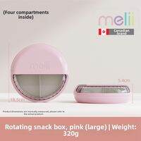 melii | Rotating Compartmentalized Baby Dish