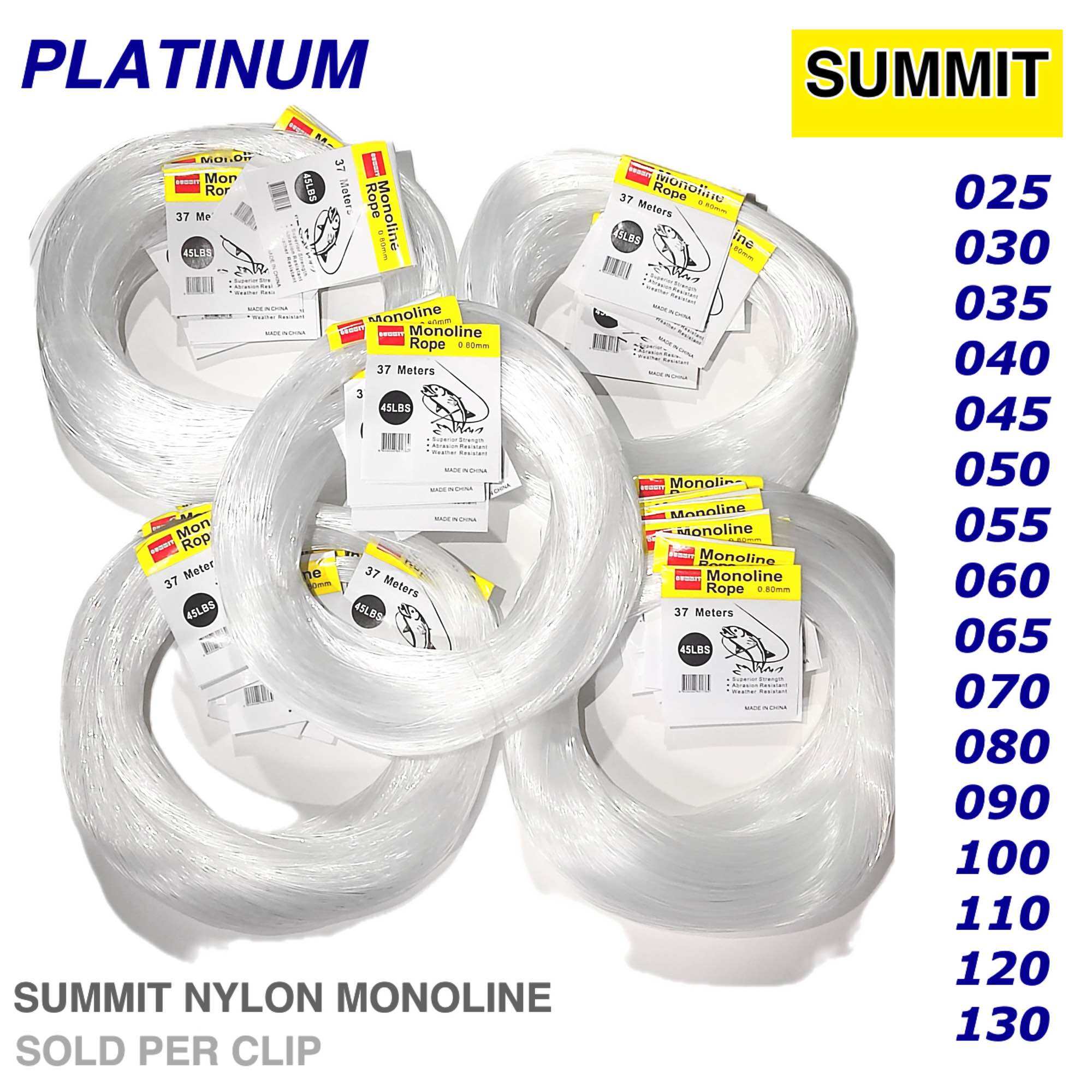 80g SEAHORSE Spool Nylon Line Tansi, Monofilament Fishing Line 015-30  Ayuma Ayoma