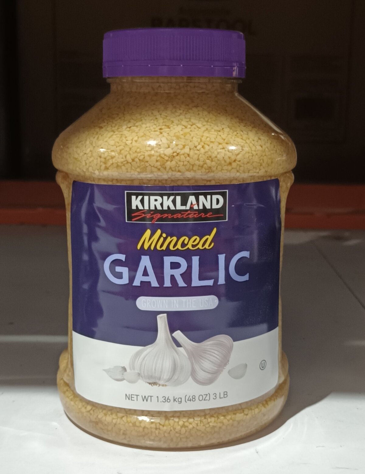 Kirkland Signature Minced California Garlic 1.36kg Lazada PH