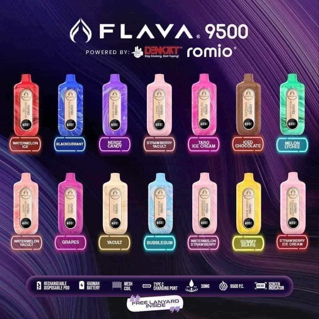 FLAVA ROMIO 9500 PUFFS | Lazada PH