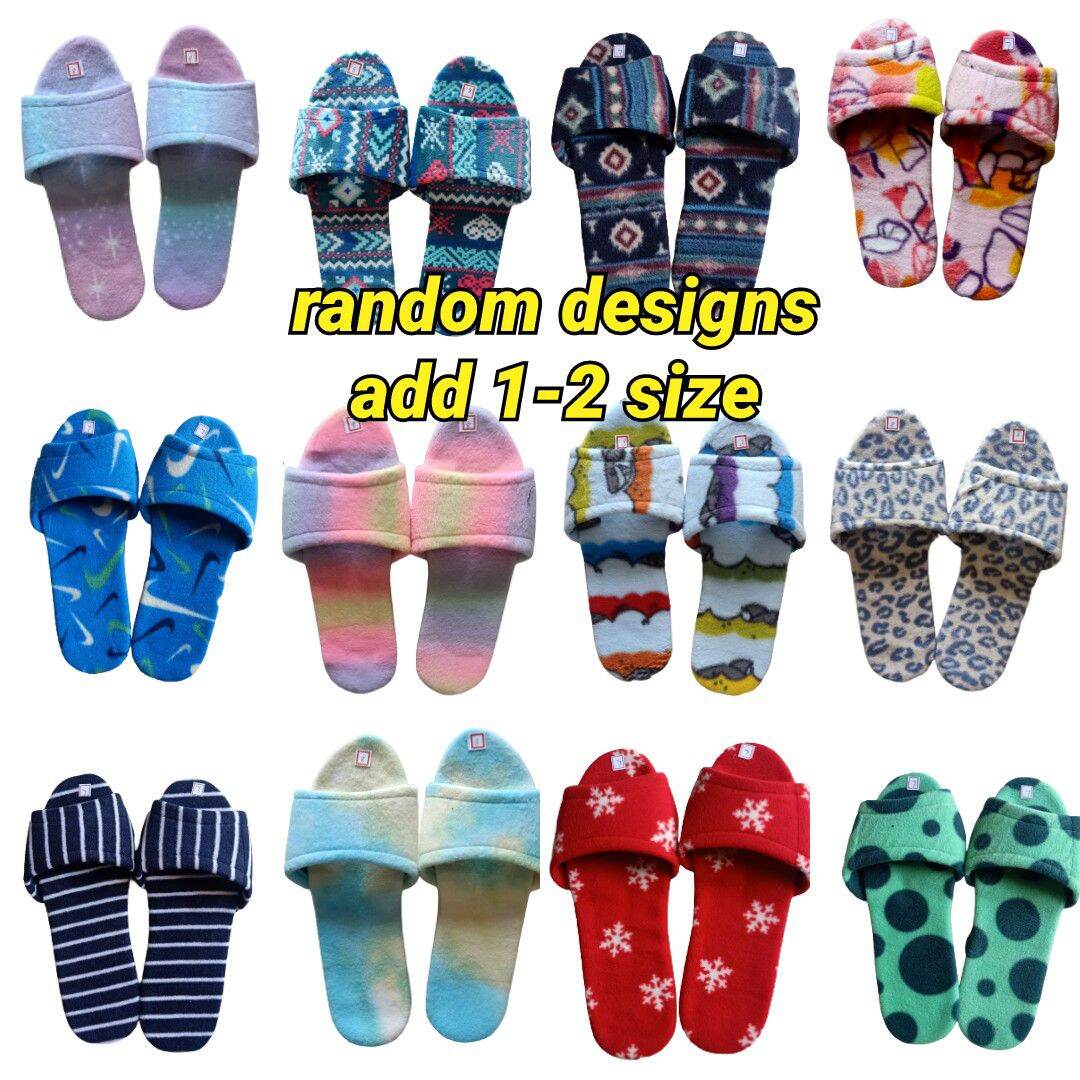 Female/Teens House Slippers Tsinelas Pambahay Bedroom slippers