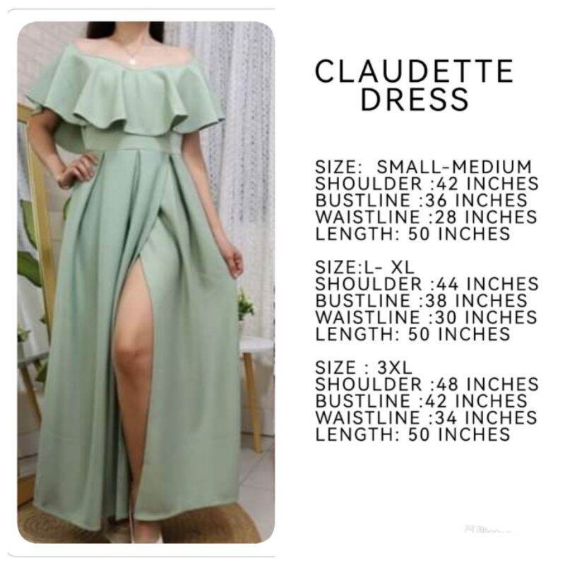 BRIDESMAIDS GOWN SAGE GREEN BRIDAL ENTOURAGE DRESSES Lazada PH