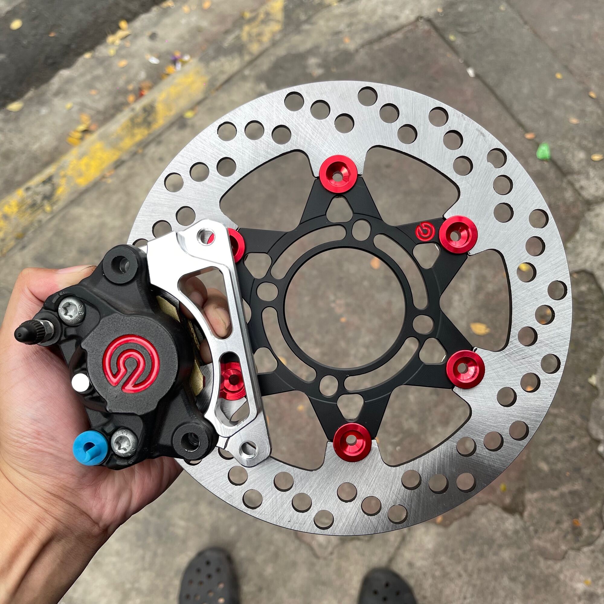 Brembo 2pot Caliper Set w/ 220mm Disc Premium (Mio/Beat/Click/Genio