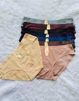 Victoria spring women low waist plain silk  seamless panties 3 pcs per pack 3081