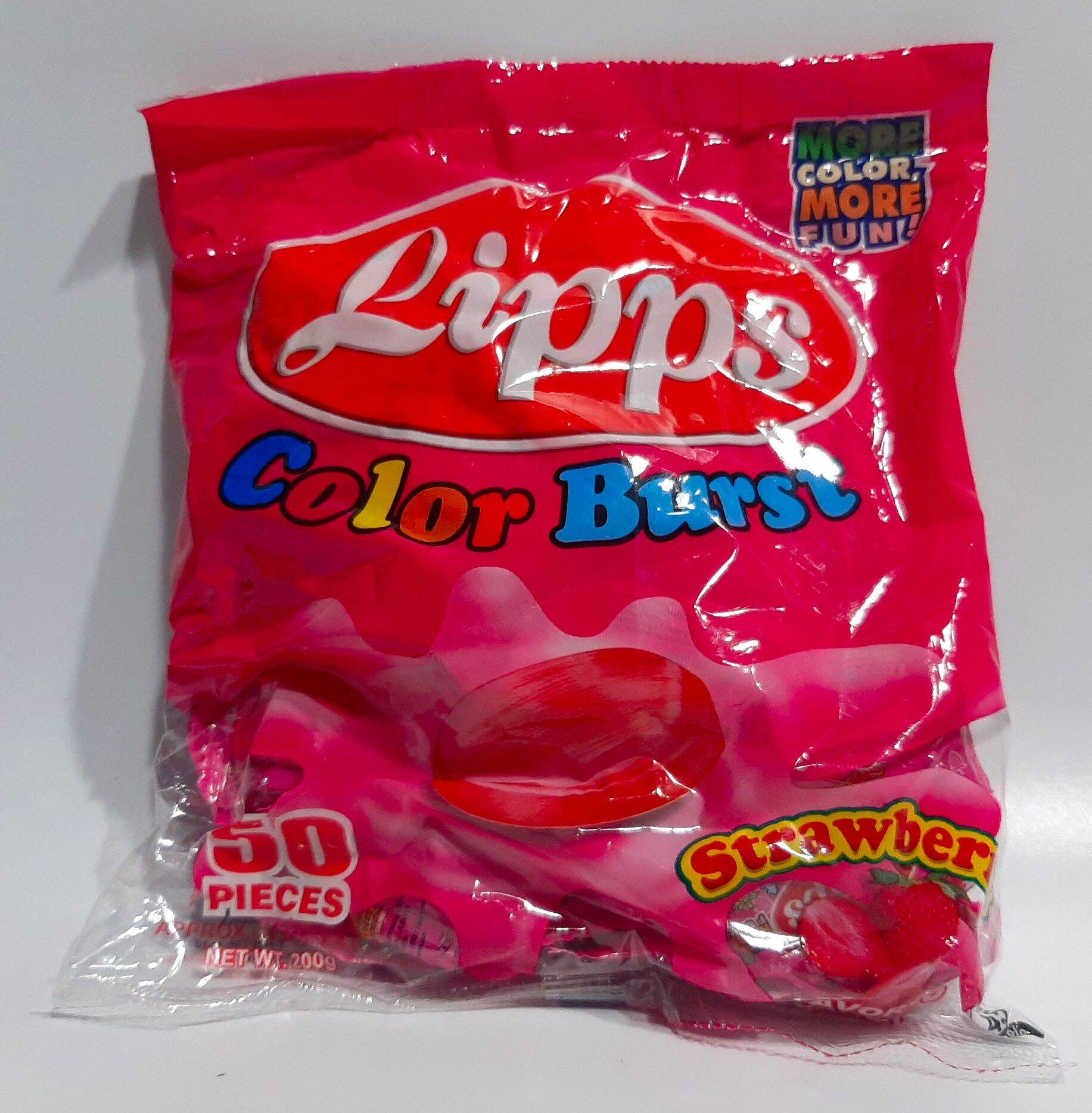 Lipps Color Burst Strawberry (50s) Lazada PH