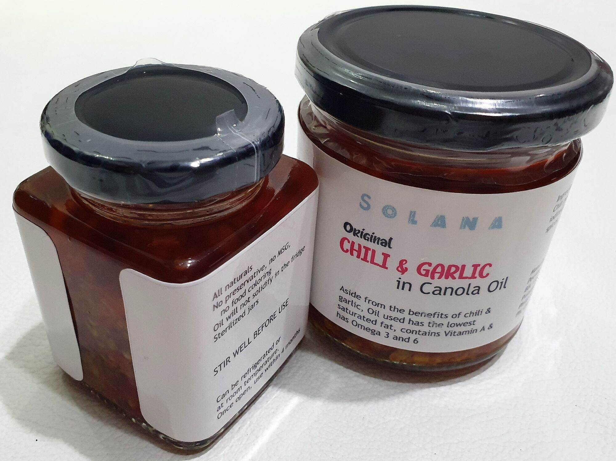 Chili & Garlic in Canola Oil 100ml Lazada PH