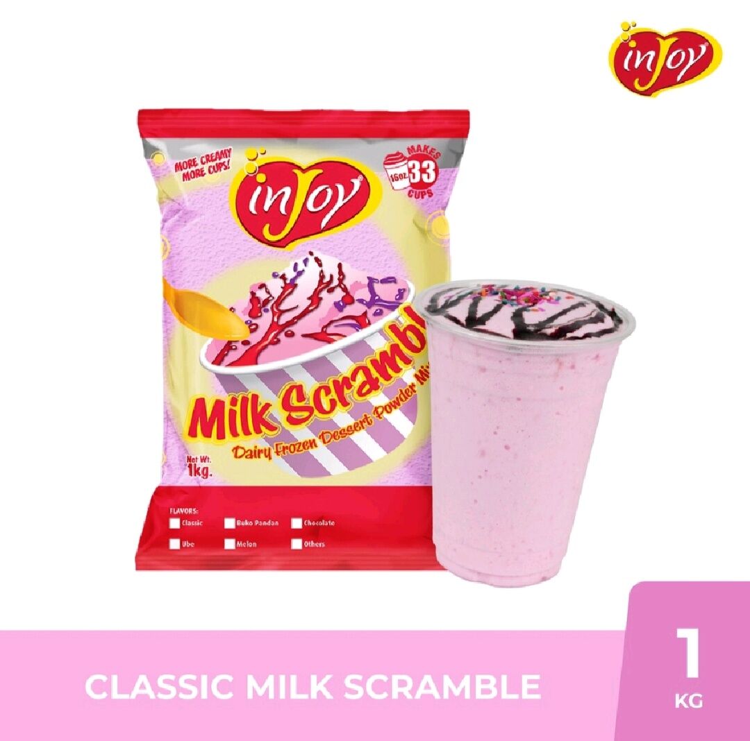 injoy Classic Ice Scramble Powder 1kg Lazada PH