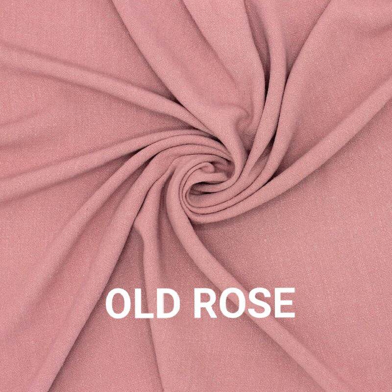 PLAIN CHALLIS FABRIC GARMENT (SOLD PER 1/2 and 1 YARD) CONTINOUS CUT