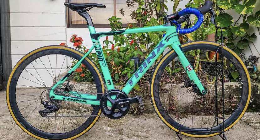 trinx rapid 2.0 carbon road bike