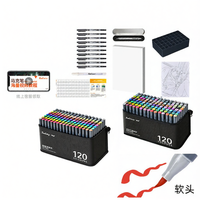 Touch Color | 4th Generation Soft Tip Multi-use Marker for Art Students 120