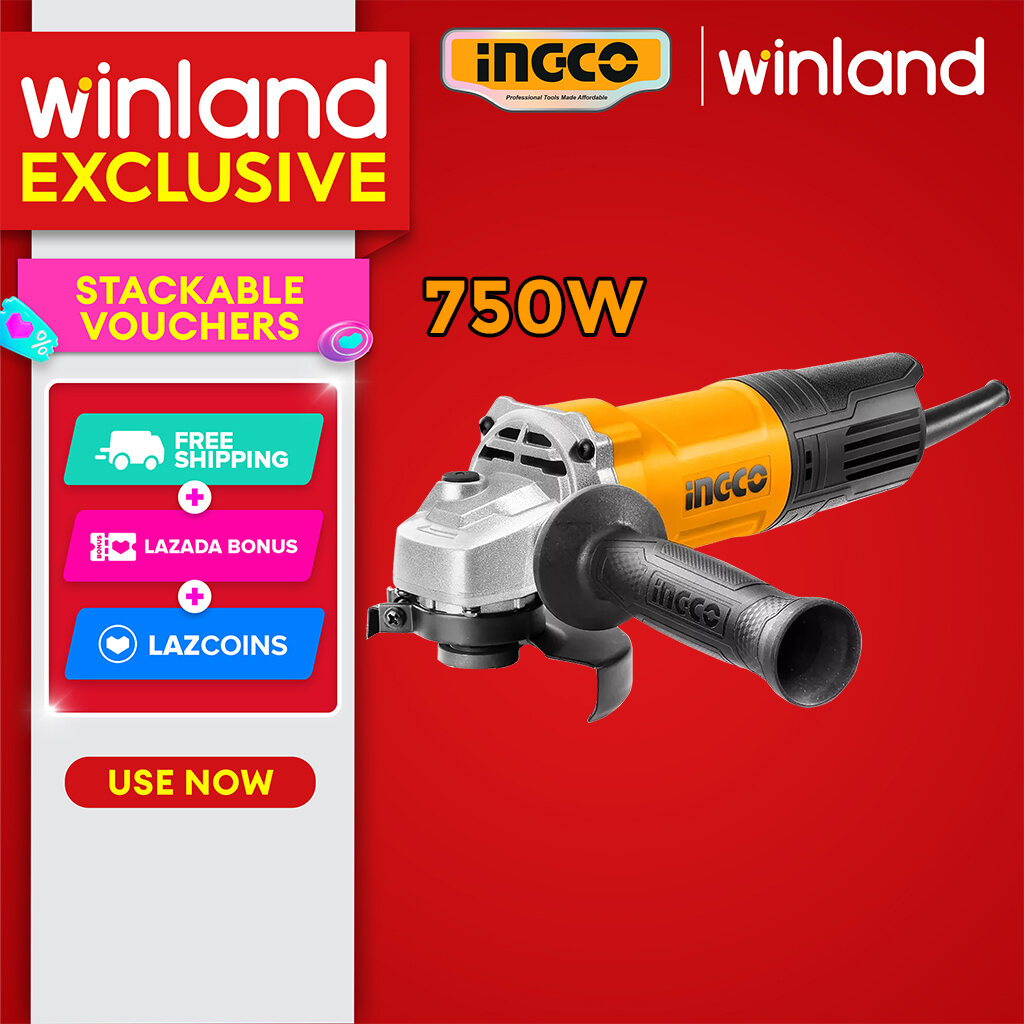 Ingco Angle Grinder 750W/700W Power Tool