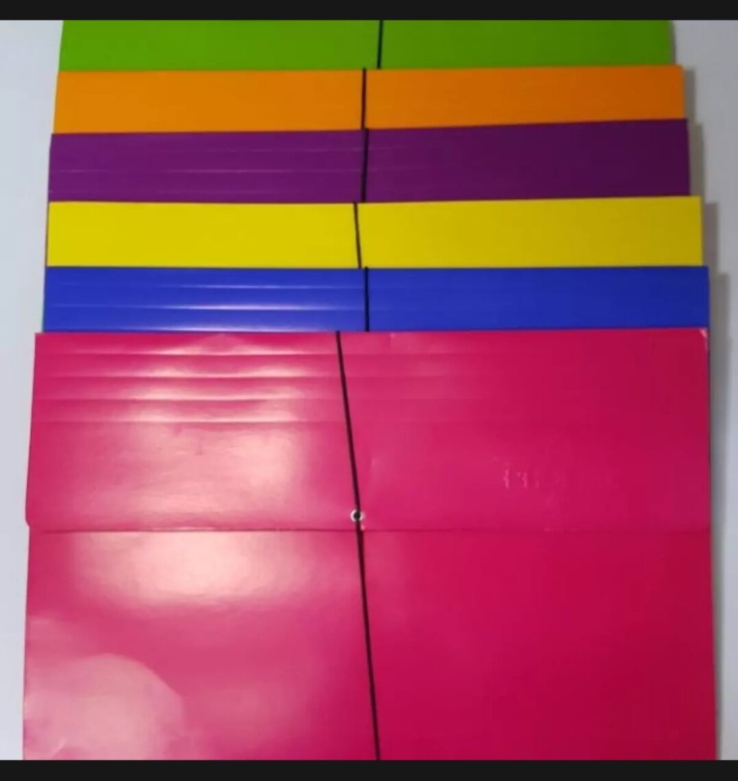 12 pcs assorted expanded envelope long envelope with garter. 
