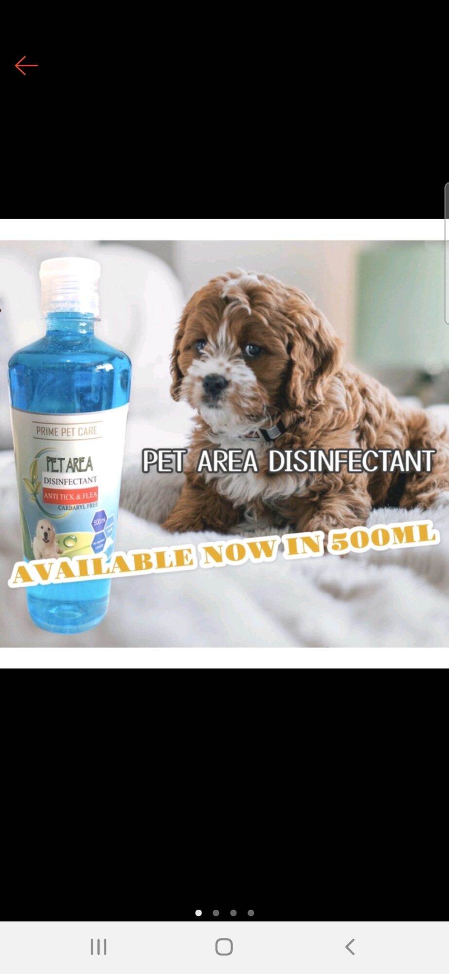 Pet area disinfectant Odor REMOVER Odor Eliminator For Dog and Cat Bad
