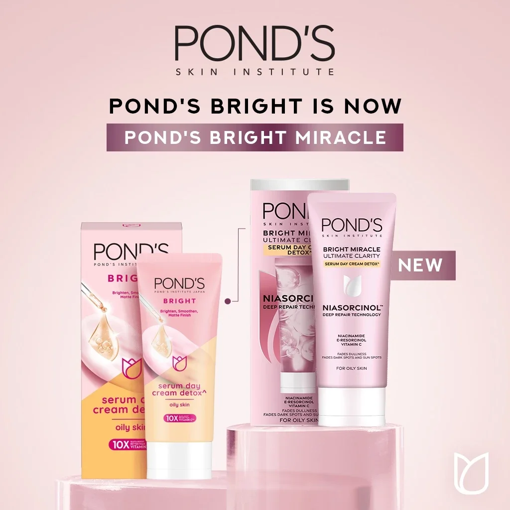 POND'S Bright Miracle Clarity Serum Day Cream, 40g