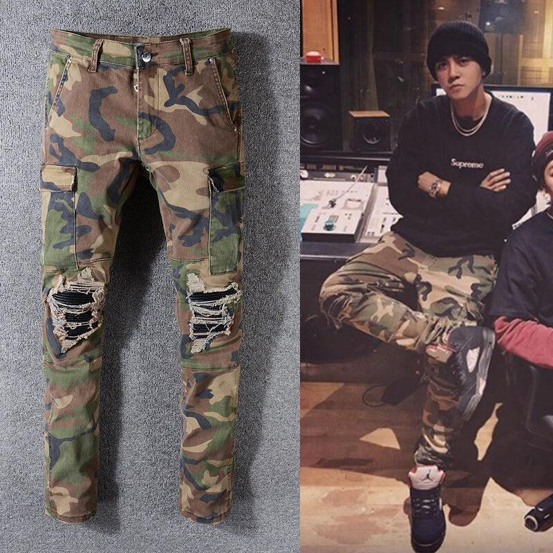 amiri camo pants