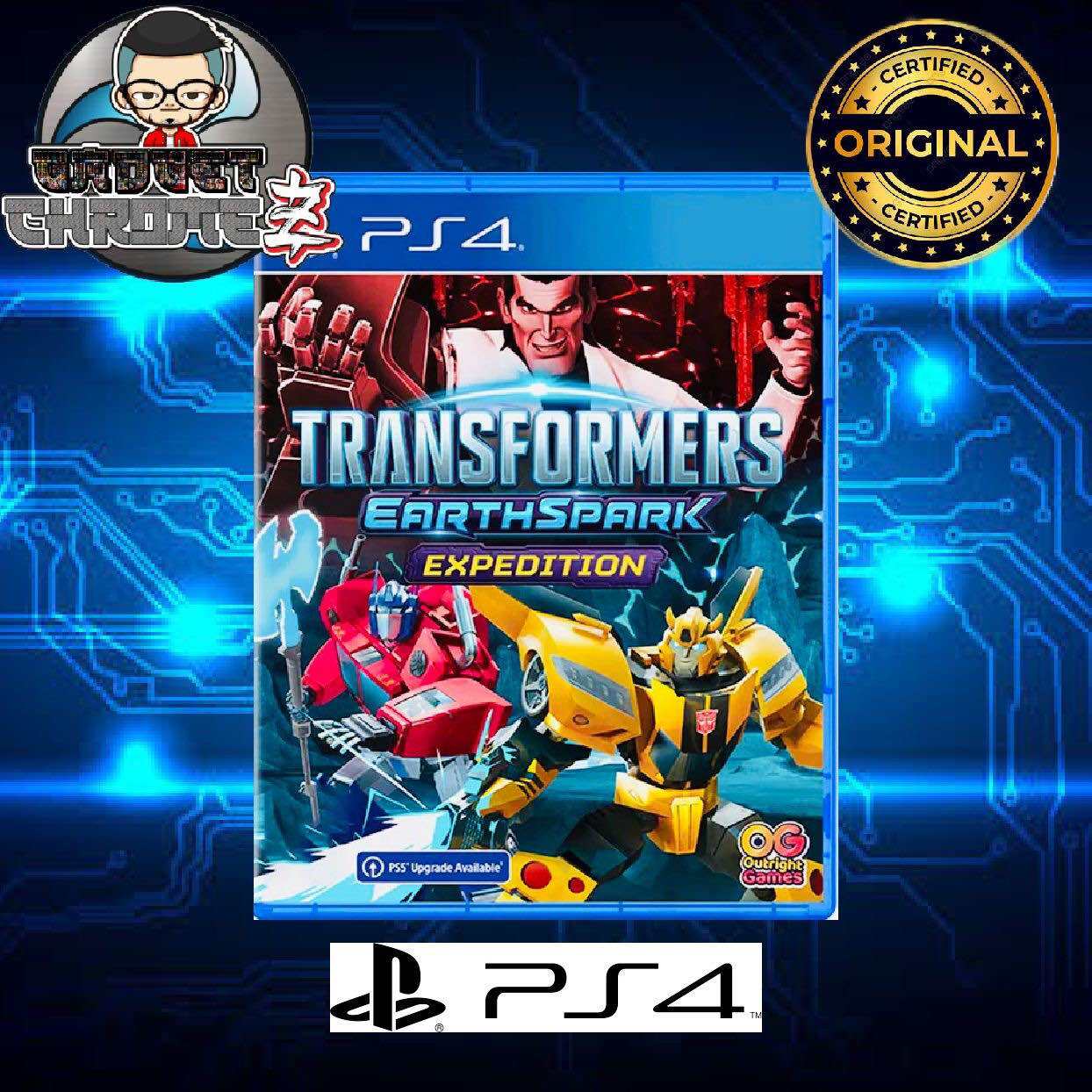 Transformers Earthspark Exedition | PS4 Game | BRANDNEW | Lazada PH