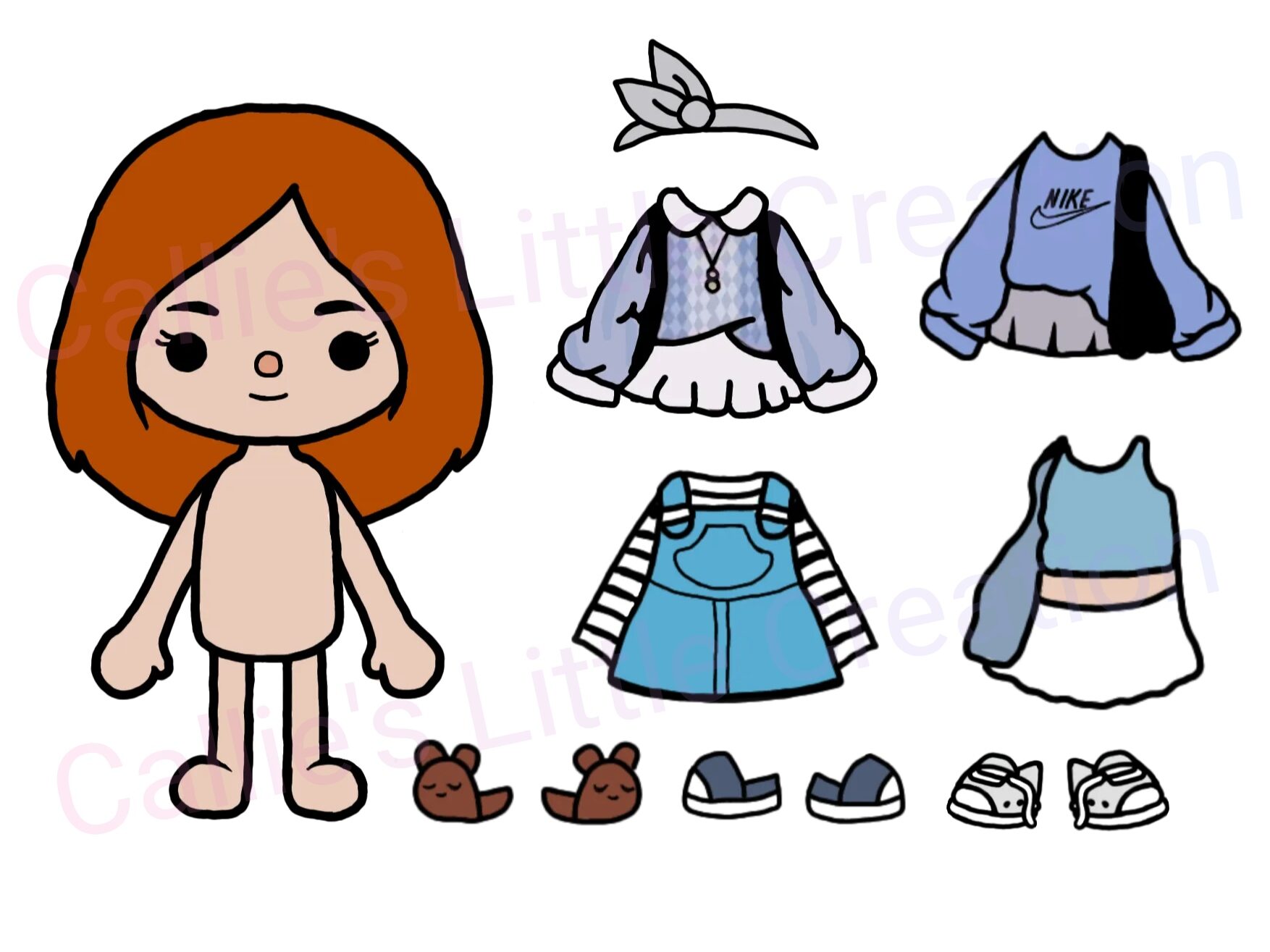 toca boca character pack  Sticker, toca boca 