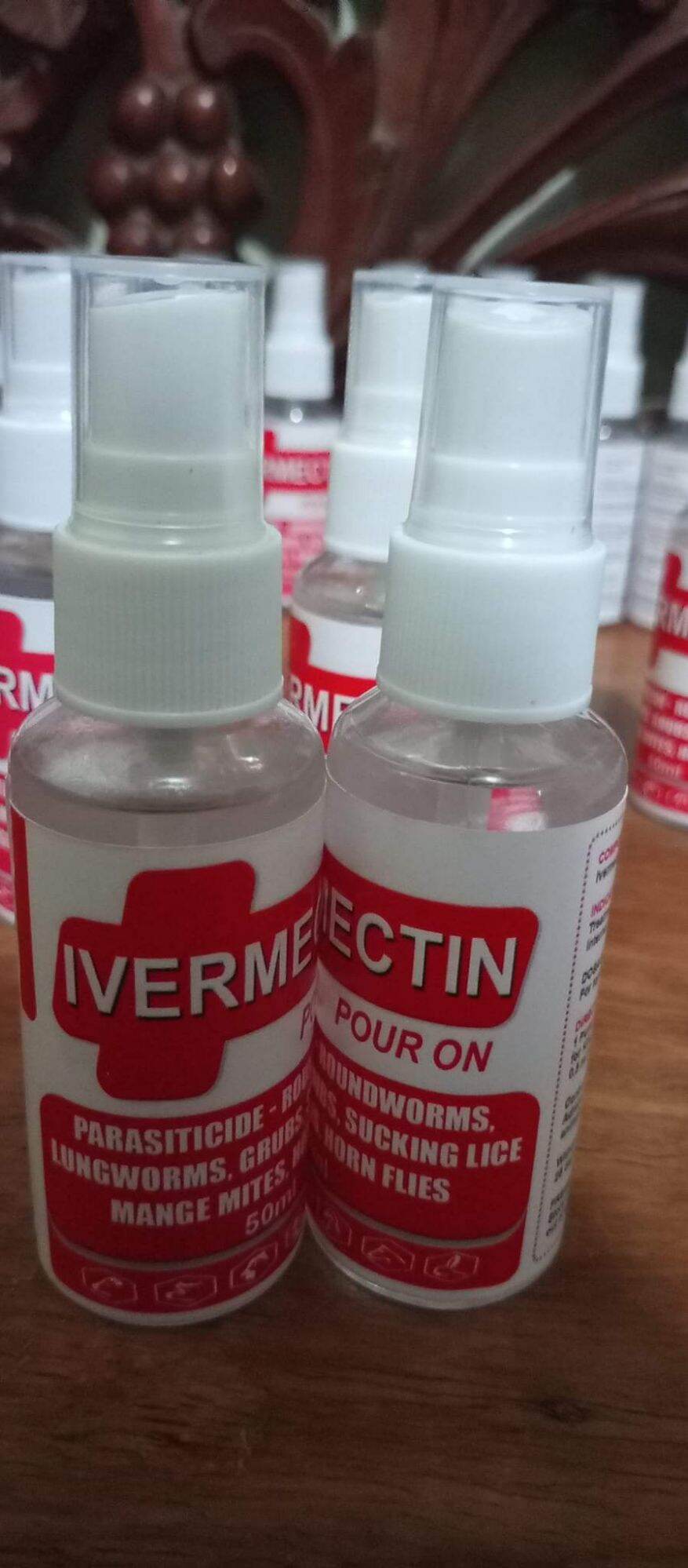 50ml pour on spray for our Rabbit. gamot para sa mange, ear mites at