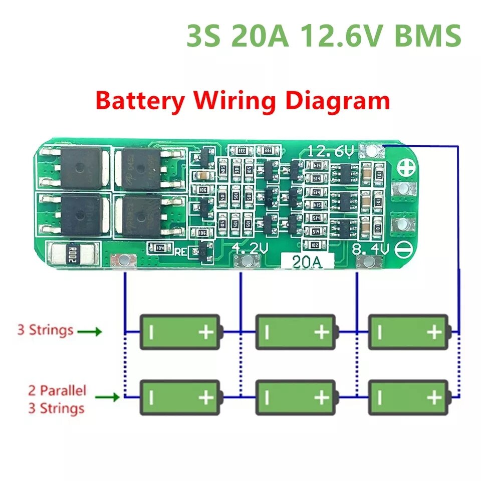 Wholesale 3S 12.6V Li-ion Lithiu Battery 18650 Charger Protection PCB Board Sui - Foto 3
