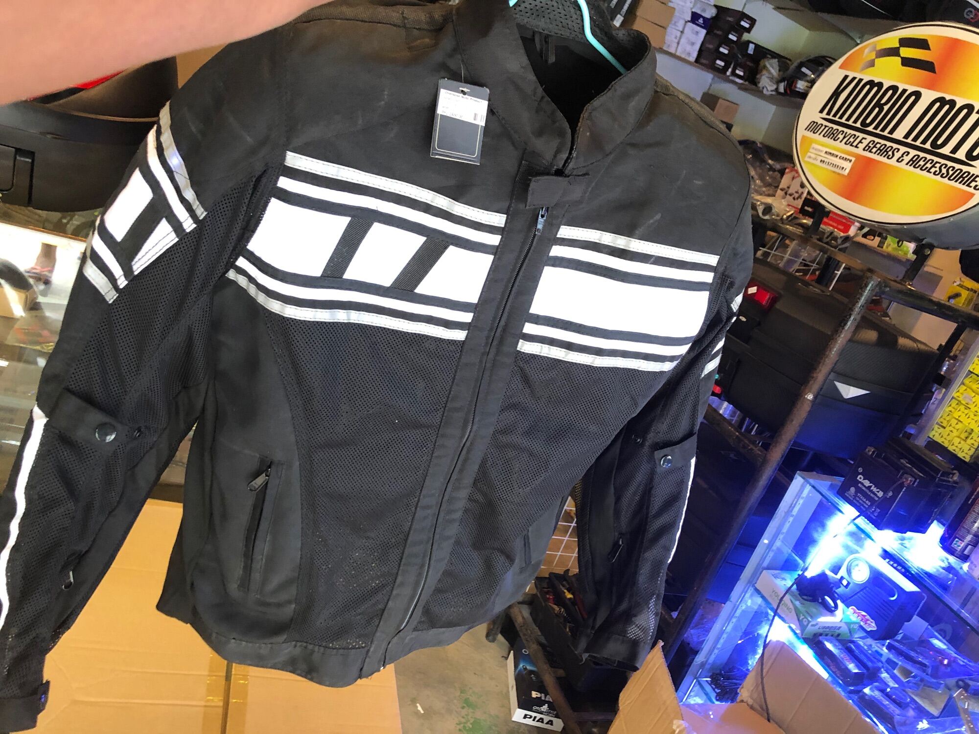 padded riding jacket