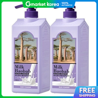 Milk Baobab | Milk Baobab Body Wash Baby Powder Scent 1L X2