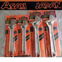 Japan Asaki original adjustable wrench / katala 81012 inches
