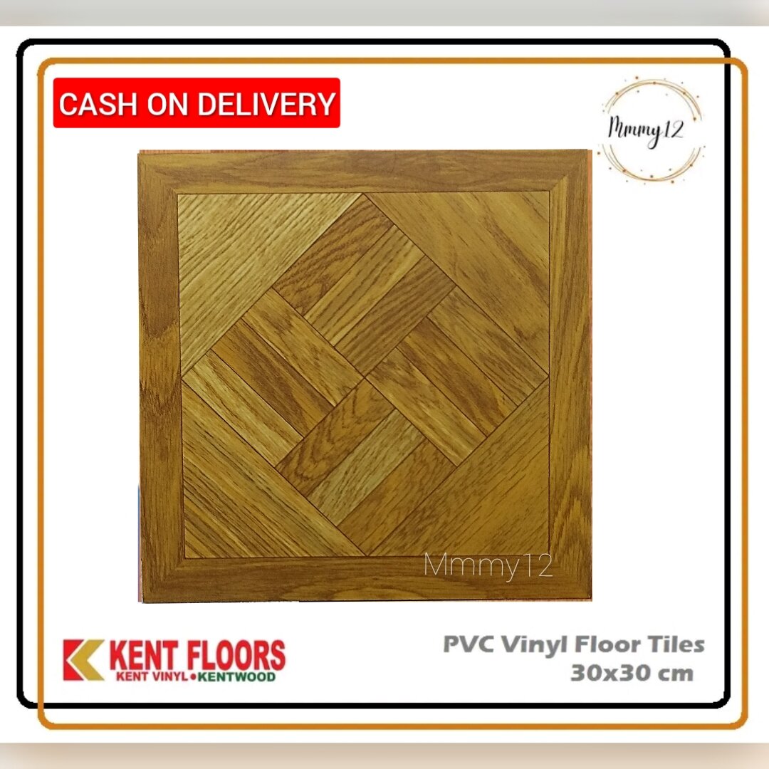 #6671 Kent Vinyl Floor Tiles 30x30cm 1.3mm | Lazada PH