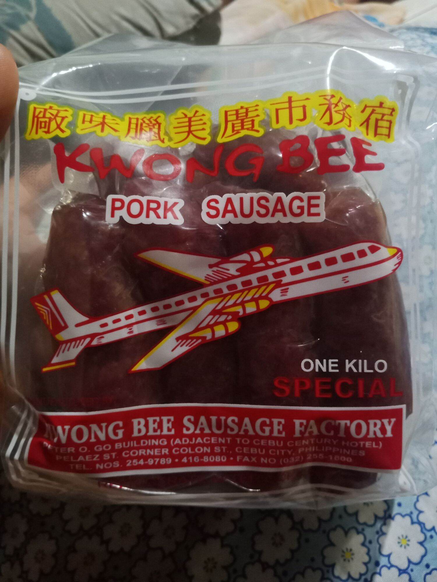 1Kilo Kwong Bee Special Pork Sausage Fresh from the Factory Lazada PH