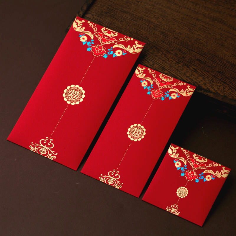 Gilding Red Envelope Bag, Small Red Envelope, Wedding Red Envelope, Chinese Retro HighEnd