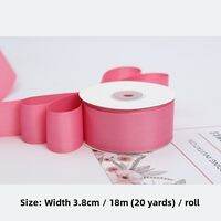 NingChu Ribbon | Wedding Gift Packaging DIY Double-sided Ribbon 3.8cm