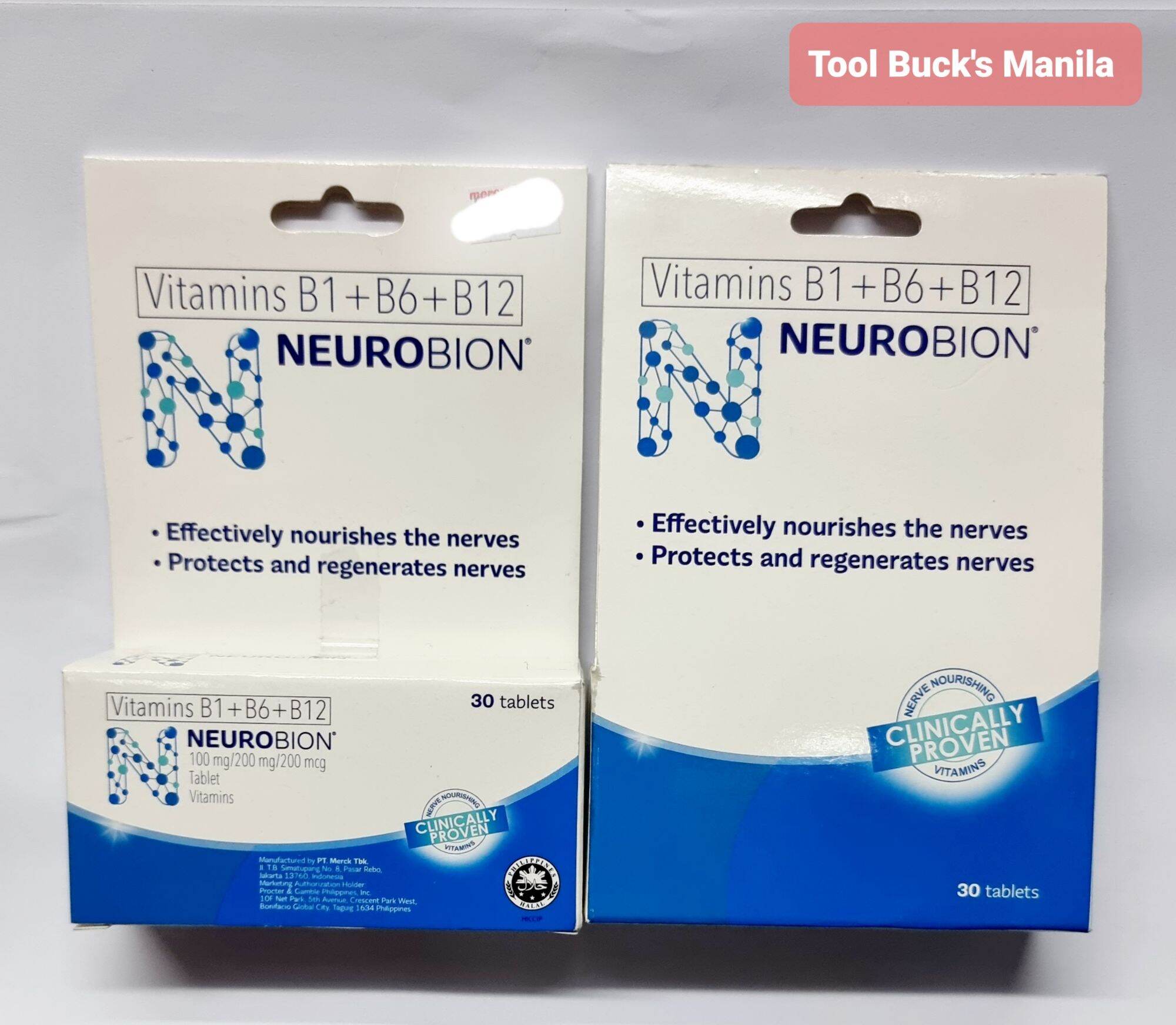 Neurobion 30tablets Vitamins B1+B6+B12 | Lazada PH