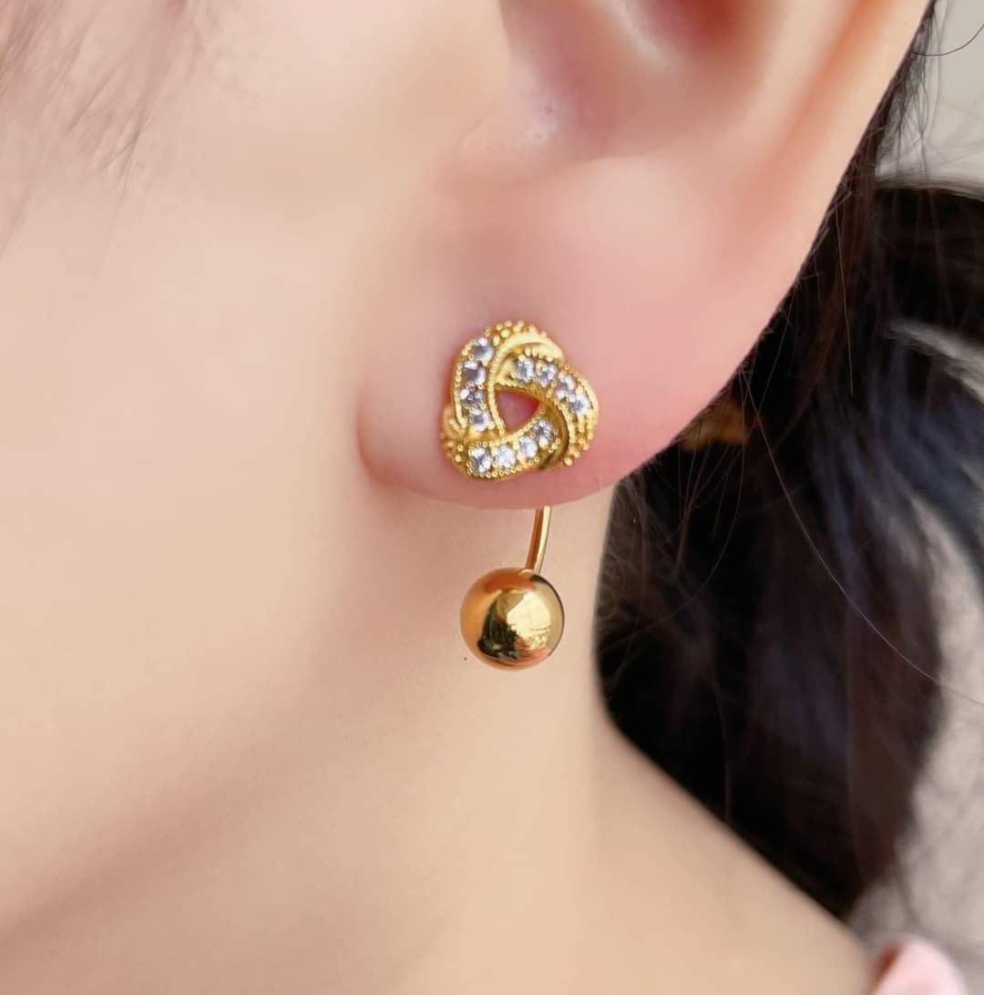 Gold Tops | Gold earrings designs, Gold top, Gold
