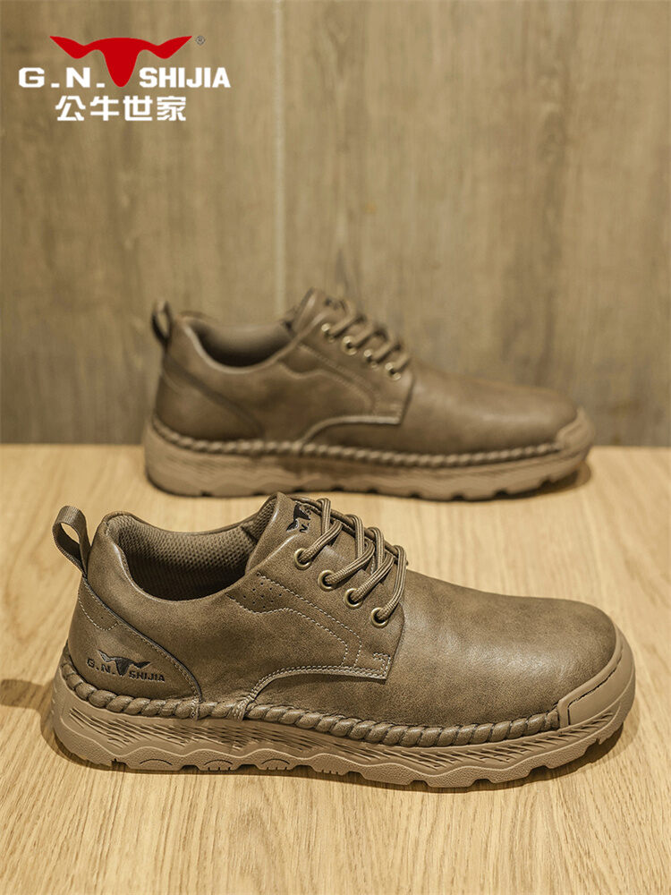 GN..SHIJIA(GN..SHIJIA(GN.. SHIJIA)) | Soft Slip-resistant Wear-resistant Work Shoes Presyo 2,906 Piso*Libreng Shipping