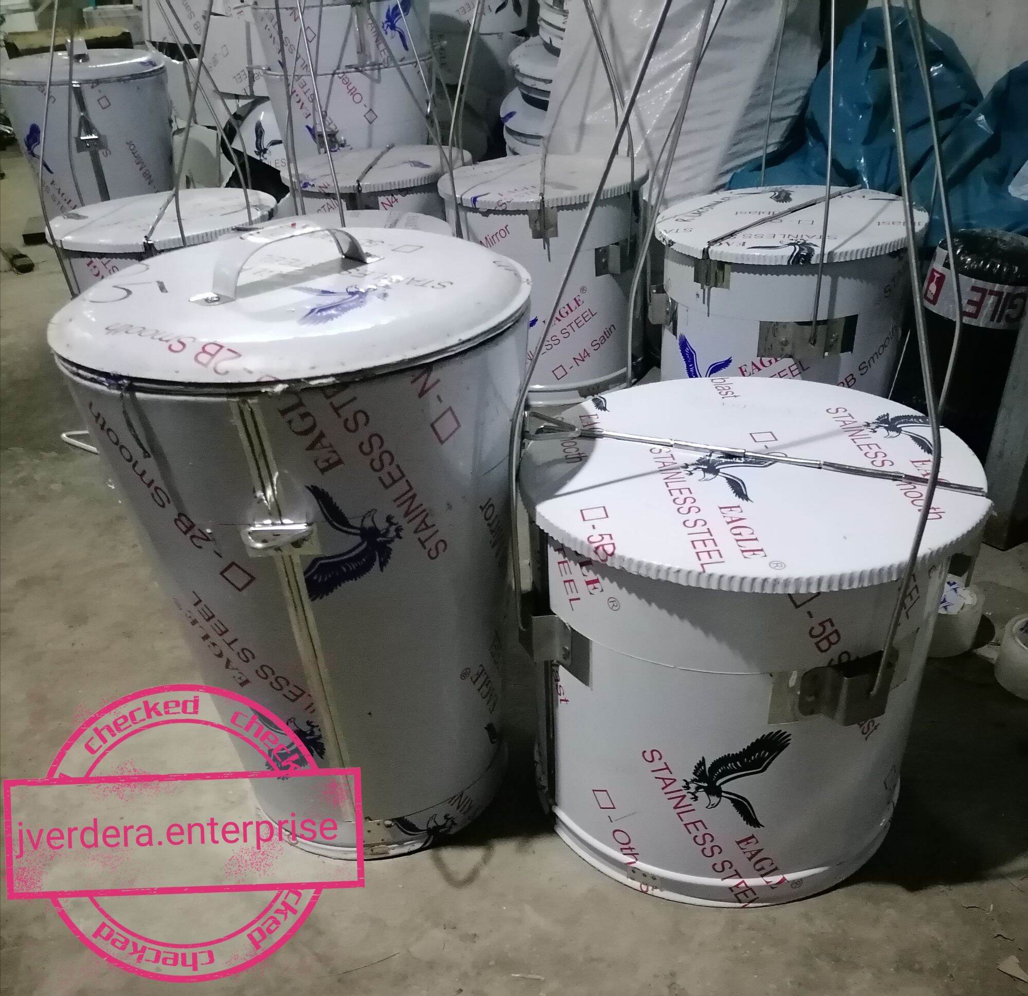 Balde ng Taho (UNO MEDYA) complete set (PANGLAKO) Stainless Presyo  4,000 Piso*Libreng Shipping
