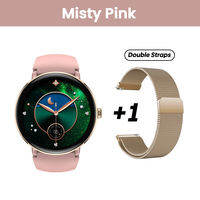 The NEW 2025 Zeblaze Lily 2 Voice Calling Female Smartwatch 1.2″ AMOLED Screen Double Strap Health Management Sports Smart Watch