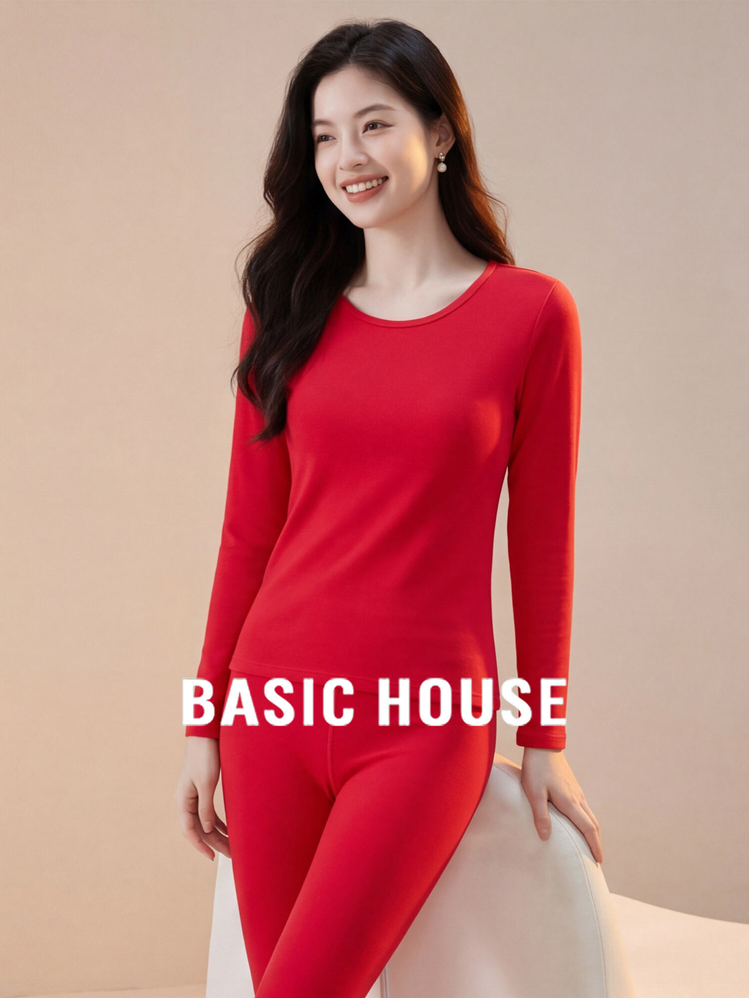 Basic House | Warm Lucky Year Red Wear Set Presyo 1,515 Piso*Libreng Shipping