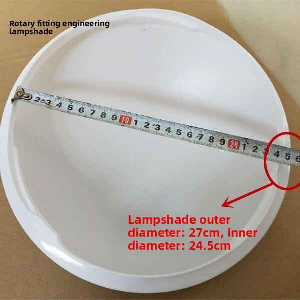FEIZHUXIANSEN | Universal Round Creative Bedroom PVC Lampshade