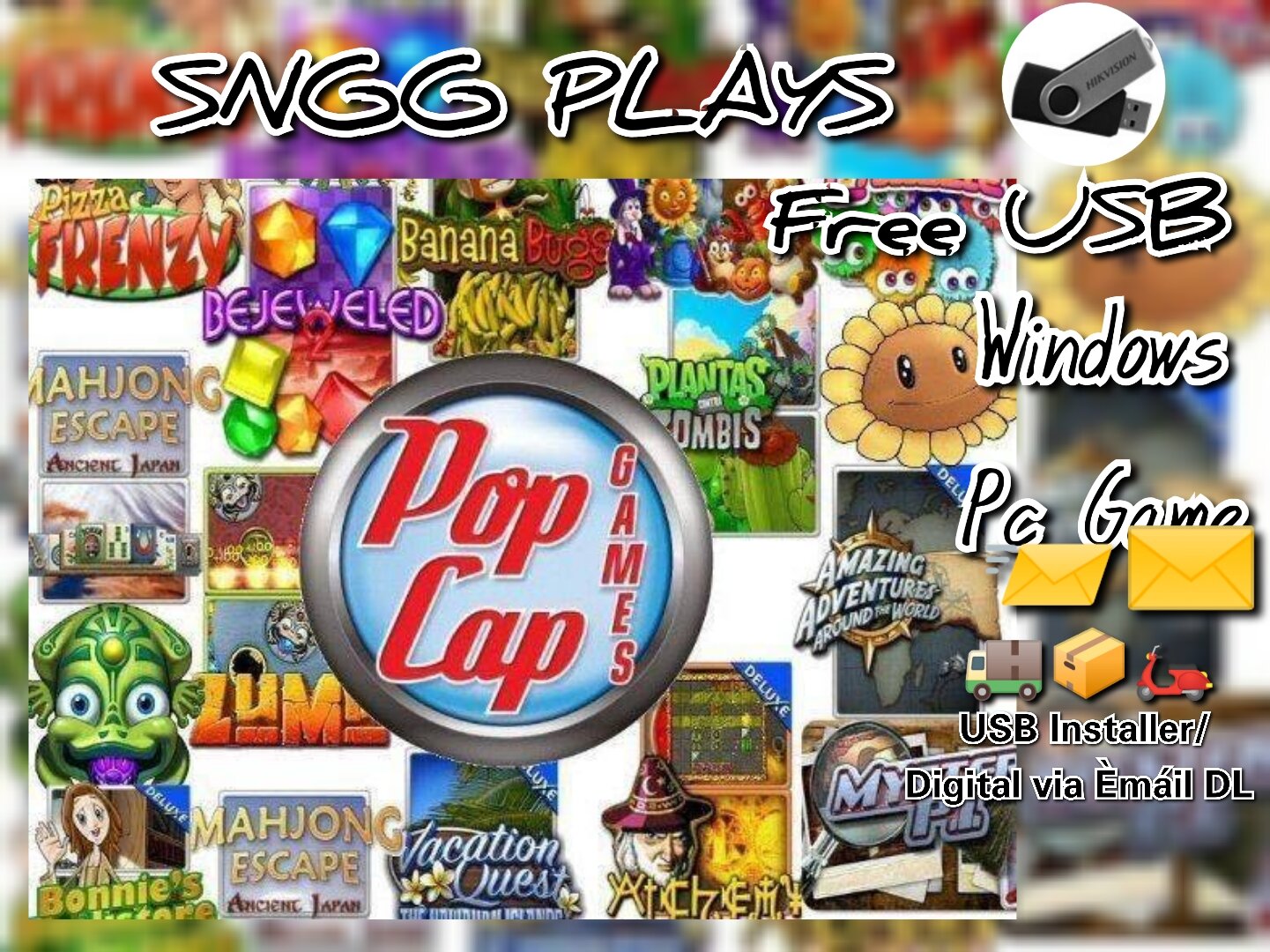 Pop Cap Games Collection ( Classic 80 Games Bundle ) / Game Installer For  Windows Pc | Lazada PH