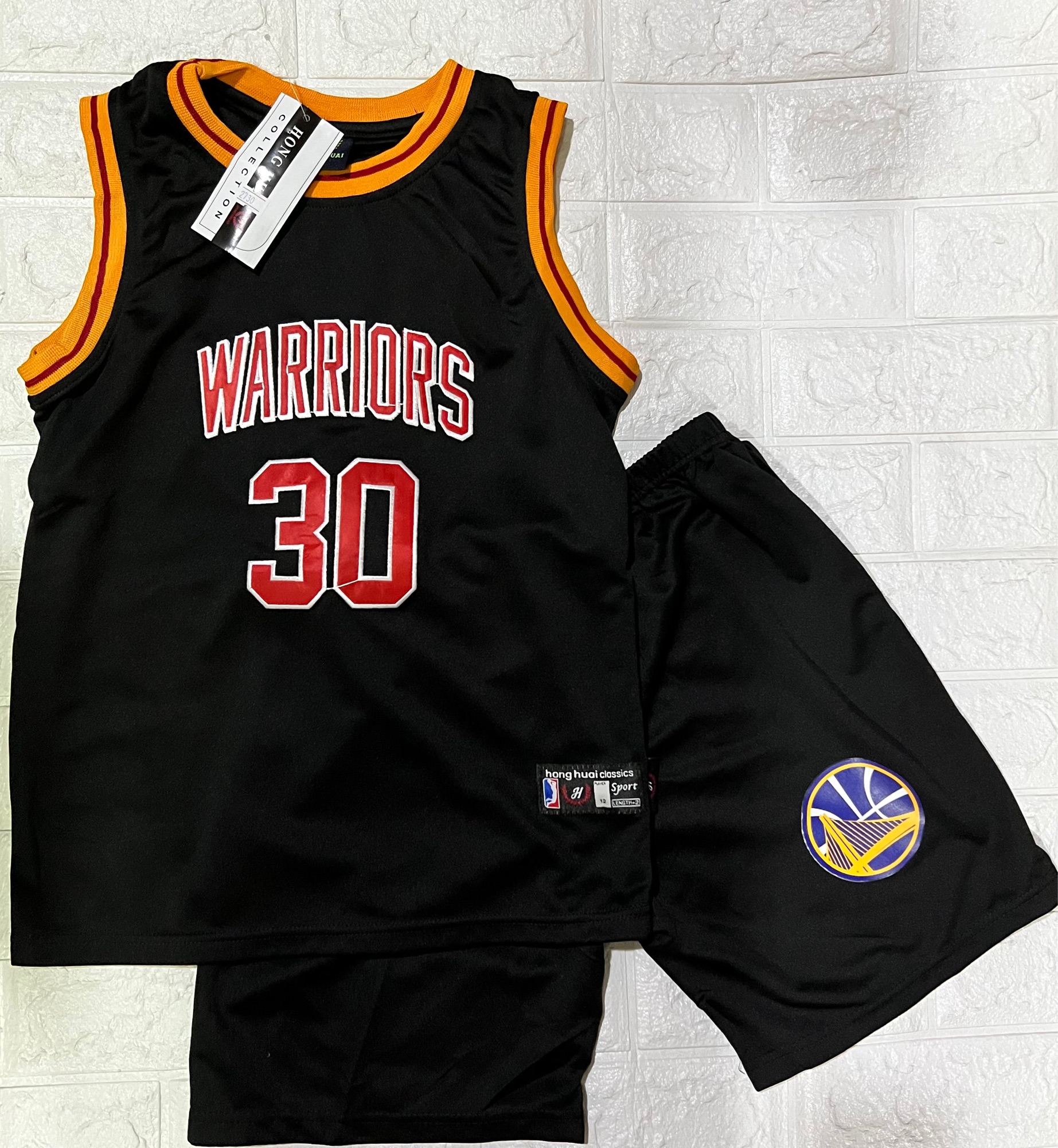 COD】 Kids Basketball Jersey Uniform Golden State Warriors Jersey