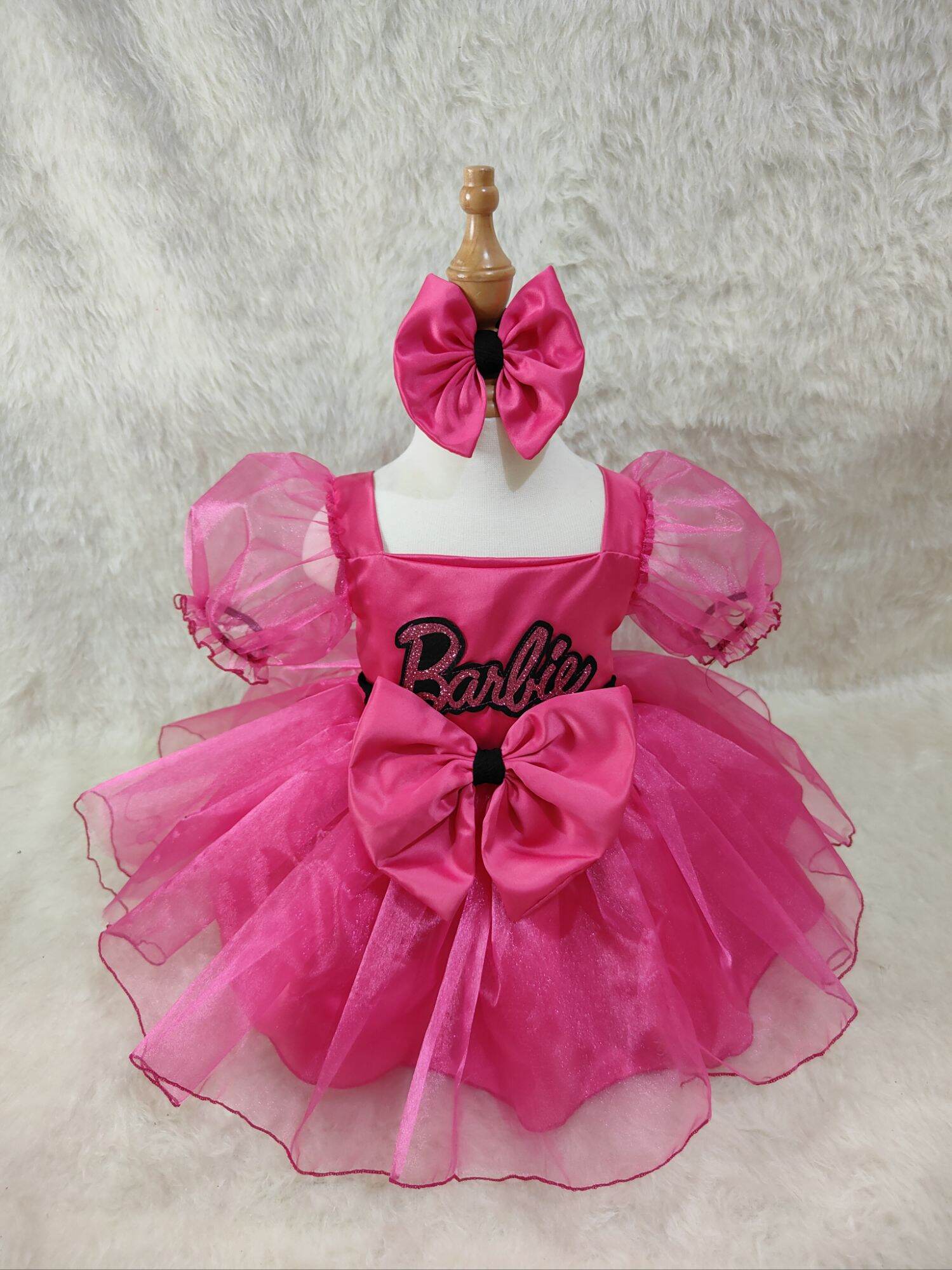 barbie dress for 1 year girl