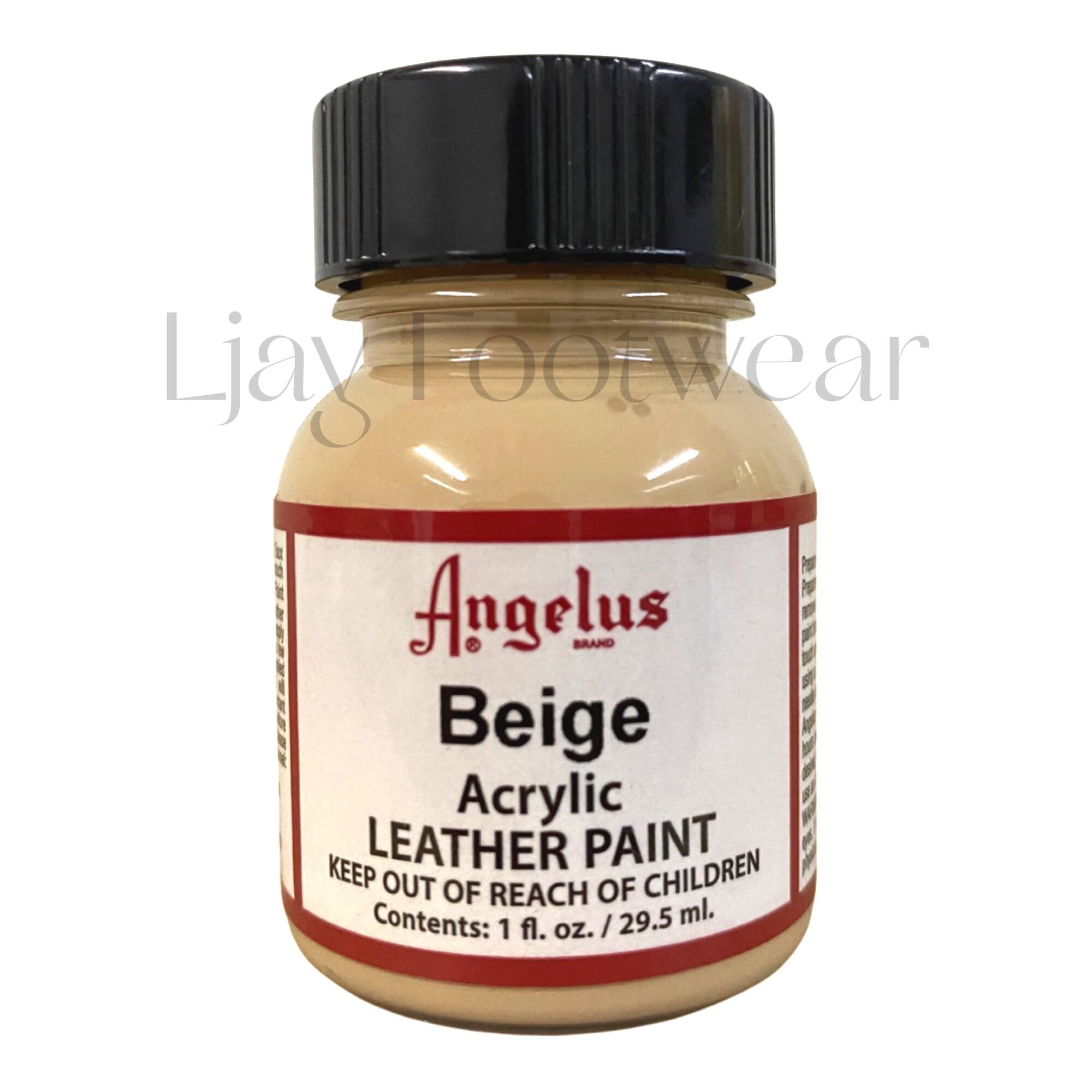 ANGELUS ACRYLIC PAINT VACHETTA helps conceal ugly water marks and leather  discoloration and restores the leather condition Made in USA 1oz