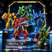 Auldey | Lightning Transformation Robotic Car Mech Toy