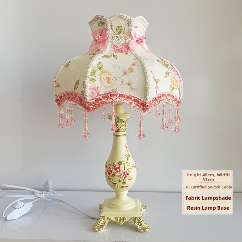HENGPai | European Style Smart Dimming Bedside Lamp