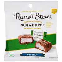 RUSSELL STOVER SUGAR-FREE COCONUT IN CHOCOLATE CANDY 1.5 OZ.
