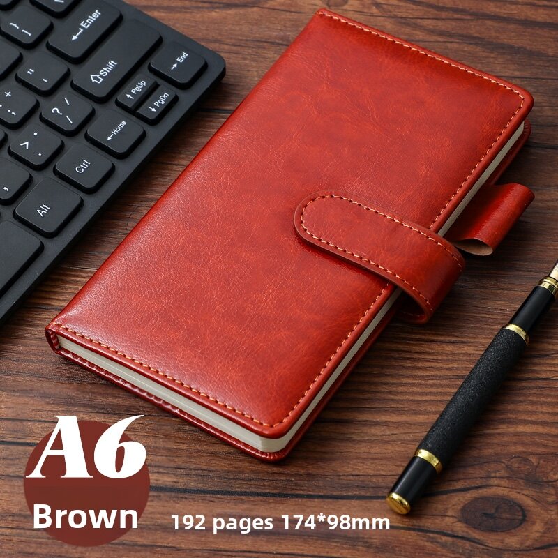 FARAMON | Portable A6 Notebook Office Meeting Planner with Logo Customization