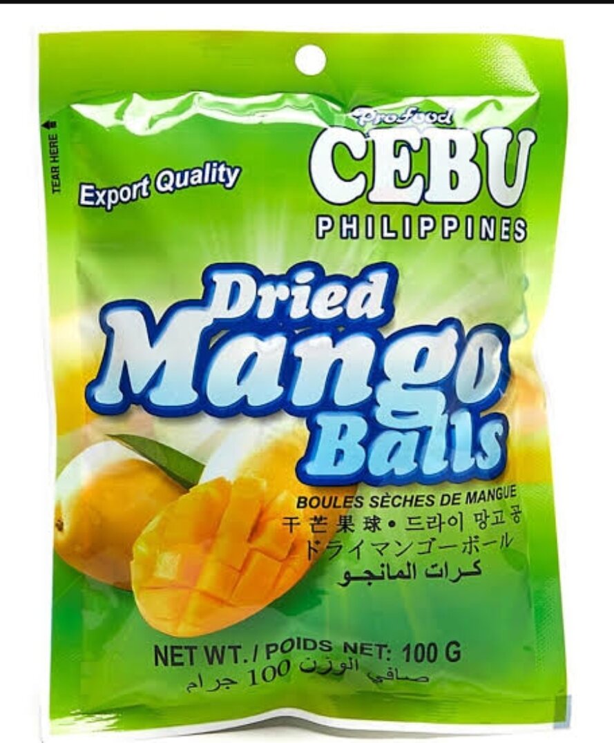 Cebu Dried Mango Balls 100 grams Lazada PH